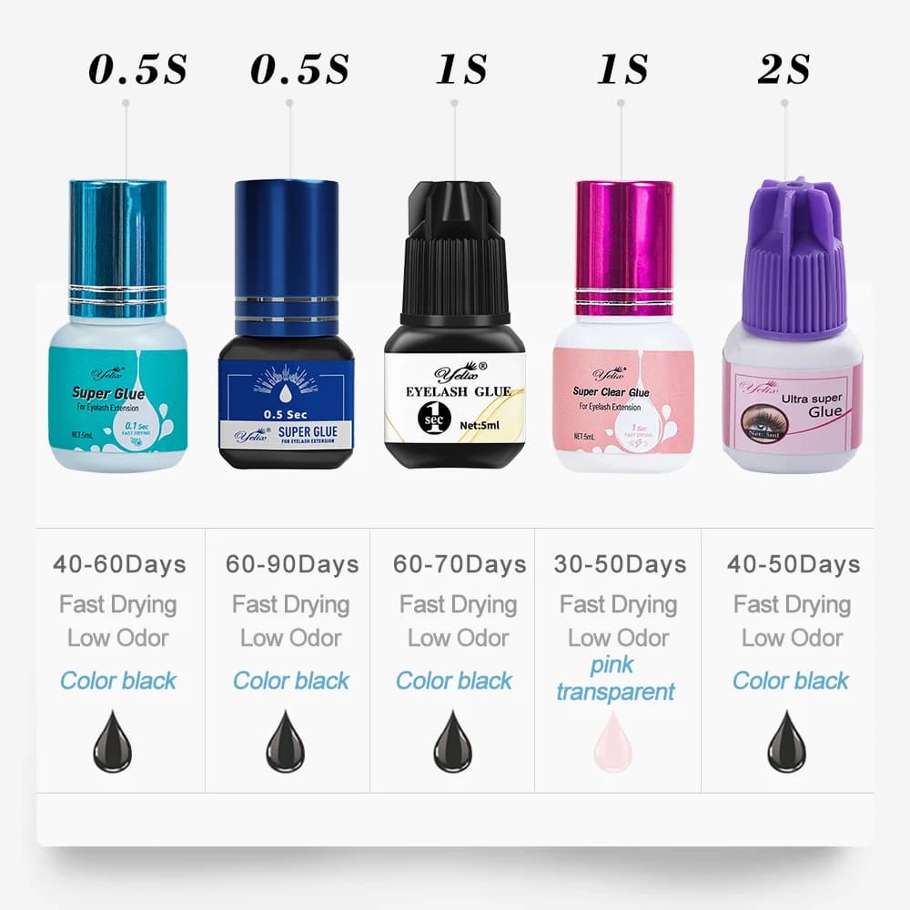 Professionel Lim til Vippe Extensions 5 ml 3-pakning