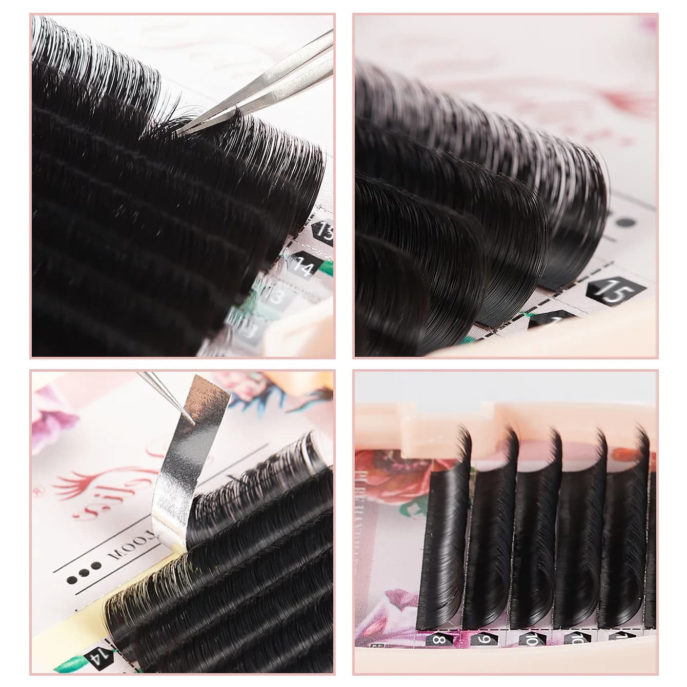 Easy Fan Mega Volume Vippeextensions, 0,03/0,05mm