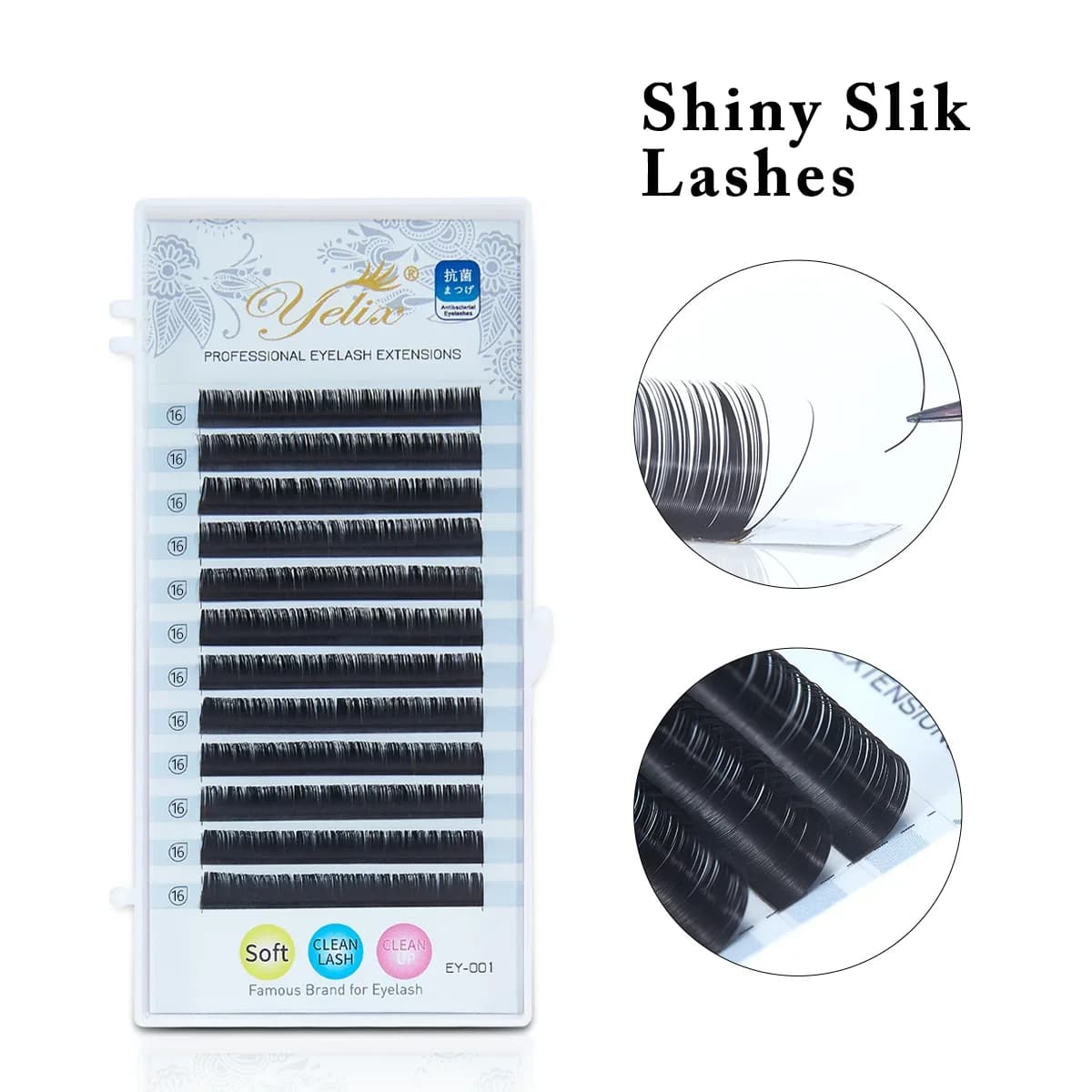Silk Individuelle Øjenvippe Extensions til Russian Volume