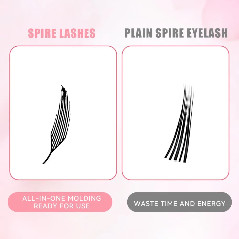 Manga-stil individuelle falske vipper, comic spire