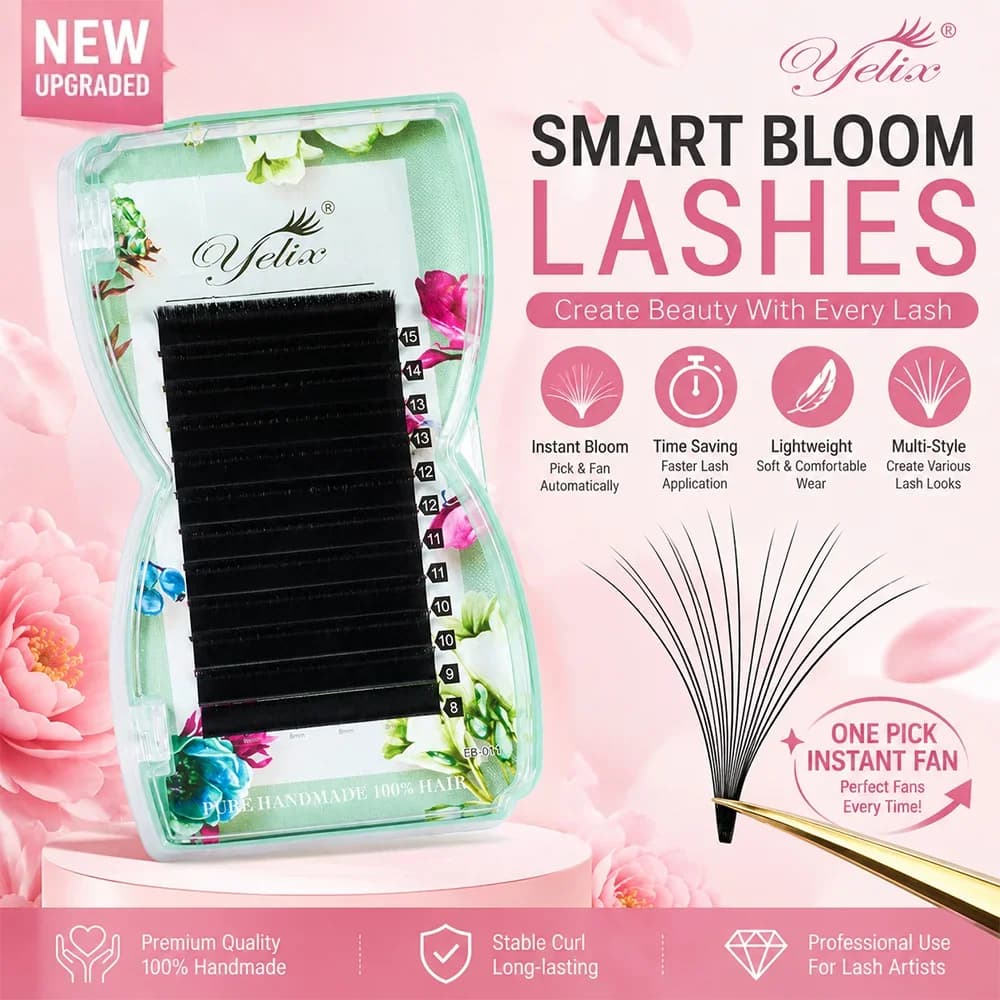 Easy Fanning Smart Bloom Blandede Længder Vipper